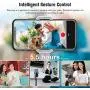 Zhiyun Smooth-X Phone-Gimbal-Stabilizer, Extendable Foldable 2-Axis-Selfie-Stick for iPhone Xs Max Huawei P20 with Face Tracking, Gesture Control(White) Zhiyun Smooth-X Phone-Gimbal-Stabilizer, Extendable Foldable 2-Axis-Selfie-Stick for iPhone Xs Max Huawei P20 with Face Tracking, Gesture Control(White)