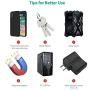 Wireless Charging Pad RAVPower Qi Fast Wireless Charger with 4 Coils 10W for Galaxy S9+ S9 S8+ S8, Compatible iPhone Xs MAX XR XS X 8 Plus & All Qi-Enabled Devices (QC 3.0 Adapter Included)