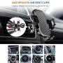 LeYi Car Phone Mount, Air Vent Dashboard Windshield Car Phone Holder with Long Arm Strong Suction Cup, Fit for iPhone SE 11 Pro X XS Max XR 8 7 6 Plus Samsung Galaxy S20 S10 Note10 Moto LG All Phones