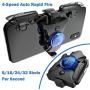 PUBG Mobile Controller- 4-Speed Auto Rapid Fire [8/16/24/32 Shots per Second], Mobile Game Controller w/ L1R1 Shooting Triggers, Call of Duty Mobile FPS Joystick Gamepad for 4.5-6.7” Android iOS Phone