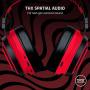 Razer Nari Ultimate Wireless 7.1 Surround Sound Gaming Headset: THX Audio & Haptic Feedback - Auto-Adjust Headband - Chroma RGB - Retractable Mic - For PC, PS4 - PewDiePie Limited Edition