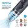KITHELP Cordless Car Vacuum Hand-held Vacuum Cleaners USB Charging-Pet Hair Vacuums Powerful Suction Wet/Dry Lightweight Vac for Car Home Carpet Cleaning KITHELP Cordless Car Vacuum Hand-held Vacuum Cleaners USB Charging-Pet Hair Vacuums Powerful Suction Wet/Dry Lightweight Vac for Car Home Carpet Cleaning
