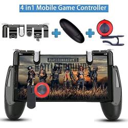 XuBa Gamepad for Knives Out Mobile Phone Shoot Game Controller L1R1 Shooter Trigger Fire Button 3 in 1 for iOS Android