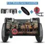 XuBa Gamepad for Knives Out PUBG Mobile Phone Shoot Game Controller L1R1 Shooter Trigger Fire Button 3 in 1 for iOS Android