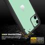 Diaclara Clear Designed for iPhone 11 Case, Full Body Rugged Case with Built-in Touch Sensitive Anti-Scratch Screen Protector, Soft TPU Bumper Case Cover for iPhone 11 6.1" (Black and Clear)