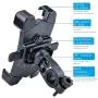 CHYBFU Bike Phone Mount, Bicycle Phone Holder with 4 Telescopic Clamp Arms for Super Stability 360° Rotation Bicycle Phone Mount/Bike Cell Phone Holder for iPhone & Android Between 4.5 to 7.2 inches CHYBFU Bike Phone Mount, Bicycle Phone Holder with 4 Telescopic Clamp Arms for Super Stability 360° Rotation Bicycle Phone Mount/Bike Cell Phone Holder for iPhone & Android Between 4.5 to 7.2 inches