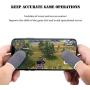 Newseego Mobile Game Finger Sleeve Controller, Touch Screen Finger Sleeve Breathable Anti-Sweat Sensitive Shoot and Aim Keys for Rules of Survival/Knives Out for Android & iOS[10 Pack]