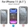 amFilm Glass Screen Protector for iPhone 11 / iPhone XR (6.1" Display) (3 Pack) with Easy Installation Tray amFilm Glass Screen Protector for iPhone 11 / iPhone XR (6.1" Display) (3 Pack) with Easy Installation Tray