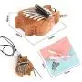 8 Keys Mini Kalimba Instrument Finger Thumb Piano Marimba Pendant Ornament Decoration with Exquisite Case Hand Size Good Gift For Kids or Kalimba Fans 8 Keys Mini Kalimba Instrument Finger Thumb Piano Marimba Pendant Ornament Decoration with Exquisite Case Hand Size Good Gift For Kids or Kalimba Fans