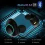 Newmsnr i9 Plus Mini in-Ear Bluetooth 5.0 Earphones,2020 Spuer Comfortable&Lightweight Wireless Earbuds,Touch Control Noise Cancelling Waterproof IPX7 Headset with Mic (Lucky-Gun Black)