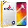 DeltaShield Screen Protector for Samsung Galaxy S10 (6.1 inch) (3-Pack) (Case Friendly B) BodyArmor Anti-Bubble Military-Grade Clear TPU Film