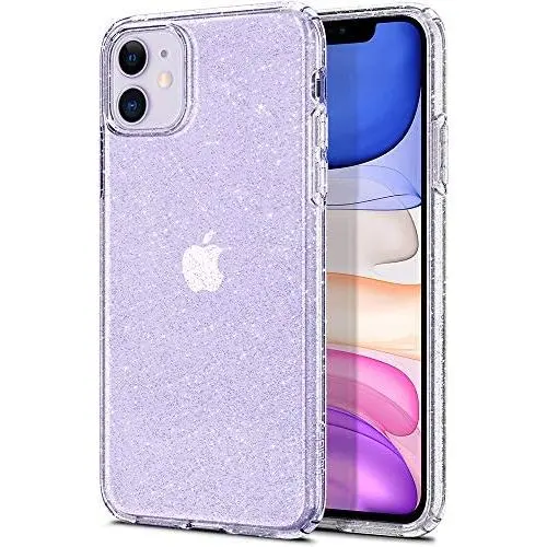 Spigen Liquid Crystal Glitter Designed for Apple iPhone 11 Case (2019) - Crystal Quartz Spigen Liquid Crystal Glitter Designed for Apple iPhone 11 Case (2019) - Crystal Quartz