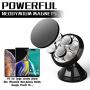 Magnetic Phone Car Mount, eSamcore Powerful Magnets Car Mount Holder for Dashboard with Strong Adhesive, Fits All iPhone Samsung Galaxy Smartphone [1 Pack]