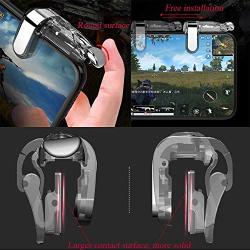 Mobile Game Controller/Shoot and Aim Keys /L1R1 and Gamepad for Phone Games (1Pair+1Gamep