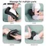 MaxKare Shiatsu Neck Shoulder Massager Electric Back Massage with Heat Deep Kneading Tissue Massage for Muscles Pain Relief Relax in Car Office and Home Use