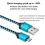 Android Phone Charger Micro Cable Set,4-pack Wall Plug 1A/5V Power Adapter with 6ft Nylon Braided Fast Charging Micro USB Cord Compatible Samsung Galaxy S7 S6 Edge S4 Note 5,LG Stylo 3 K10 K20 K30,HTC