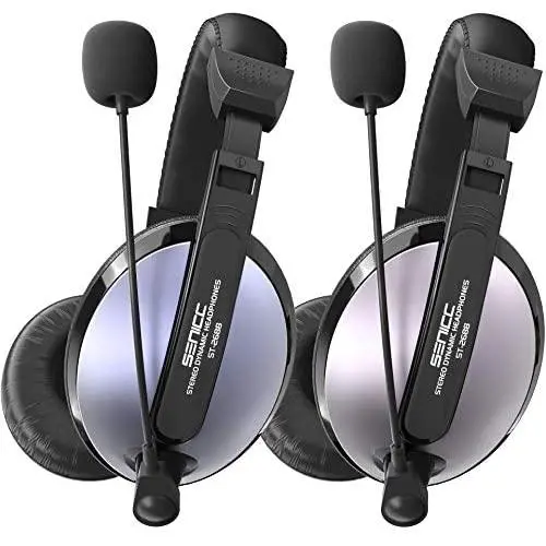 SENICC 3.5mm Stereo Headset with Mic,Over Ear Headphones Wired Gaming Headset with Lightweight Design,Noise Cancelling Musical Earphones for Xbox,Cellphones,MP3,Tablets,Laptop,Desktop Computer SENICC 3.5mm Stereo Headset with Mic,Over Ear Headphones Wired Gaming Headset with Lightweight Design,Noise Cancelling Musical Earphones for Xbox,Cellphones,MP3,Tablets,Laptop,Desktop Computer