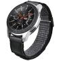 V-MORO Nylon Strap Compatible with Galaxy Watch 46mm Bands/Gear S3 Frontier Band Men 22mm Soft Breathable Woven Loop Replacement for Samsung Galaxy Watch 46mm/Gear S3 Smartwatch Gray