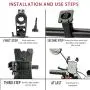 Bike Cell Phone Holder, BicycleStore 360° Rotation Truactive Bike Phone Mount Universal Spin Bicycle Smartphone Stand Compatible with 4.5 to 7.2 Inches Phones with Stainless Steel Clamp Arms Bike Cell Phone Holder, BicycleStore 360° Rotation Truactive Bike Phone Mount Universal Spin Bicycle Smartphone Stand Compatible with 4.5 to 7.2 Inches Phones with Stainless Steel Clamp Arms
