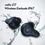 True Wireless Earbuds Dynamic Bass Indigo Blue O7 by MIFO, Qualcomm APT-X TWS CVC Noise Cancelling Headphones with Charging Case, Bluetooth 5.0 Wireless Sport Earphones for Running, One-Step Pairing