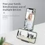 LEADNOVO Tablet Cell Phone Stand for Desk, [2020 New Upgrade] Single & Dual Phone Holder, Dual-axis Adjustable & Full Foldable Cradle Dock Compatible with All Phones, Nintendo Switch, Tablets (4-13&quot)