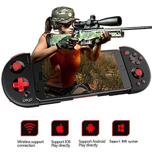 IPEGA PG-9087S Upgraded Version of The Bluetooth Gamepad Multimedia Game Controller Joystick Compatible with Android/iOS for iOS iPhone, Android Phone, Smart Phone/Tablet/Smart TV/Set Top Box IPEGA PG-9087S Upgraded Version of The Bluetooth Gamepad Multimedia Game Controller Joystick Compatible with Android/iOS for iOS iPhone, Android Phone, Smart Phone/Tablet/Smart TV/Set Top Box