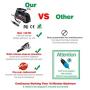 HAUSBELL Portable Air Compressor for Car Tires Digital Tire Inflator (Balck)