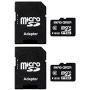Micro Center 16GB Class 10 Micro SDHC Flash Memory Card with Adapter (2 Pack)