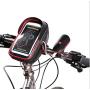 Zzh Bicycle Bag Anti-Splash Bag Touch Screen Mobile Phone Bag Mountain Front Liang Bao Ride car cart Pack,Red