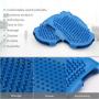 SEICIPET 5 in 1 Pet Shower Kit with Bath Glove Brushs |Dog Shower Towel |Massage & Remove Hair Stainless Steel Comb |Grooming Shower Tool for Indoor & Outdoor Use