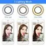 Rovtop Selfie Ring Light Cellphone Holder Ring Light Stand Live Stream Makeup, 3 Light Modes 10-Level Brightness 360 Rotating for iPhone Android Cell Phone, Black Rovtop Selfie Ring Light Cellphone Holder Ring Light Stand Live Stream Makeup, 3 Light Modes 10-Level Brightness 360 Rotating for iPhone Android Cell Phone, Black