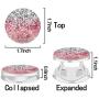 Multi-Function Mounts and Stands, Expanding Stand Grip Mount Socket for Smartphones, iPhone and Tablets - Blush