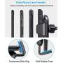 DesertWest Universal Car Vent Phone Mount [One Touch Auto Grip] Upgraded Cell Phone Holder for Car Ultra Stable Easy Vent Mount for iPhone 11 Pro X SE 2020 Samsung LG Moto Google All 4-7 Inch Phones