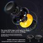 NJY Mobile Game Controller PUBG, Wasp 2 Gamepad PUBG Set King Glory Android iOS Mobile Phone Tablet Universal Bluetooth Auxiliary Automatic Pressure Grab Peripherals (for Mobile Phone)