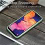Vinve Liquid Silicone Case for Samsung Galaxy A10e, Gel Rubber Full Body Protection Shockproof Cover Slim Fit Case Drop Protection Case (Green)