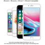 G-Armor Glass Screen Protector for iPhone 8, 7, 6s, 6 (2 Pack) - Ultra Clear Tempered Glass Protective Screen Cover, Phone Case Friendly, Accessories for 4.7-inch Apple iPhones