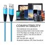 Micro USB Cable 10FT 3-Pack,Long Android Charger Cable Nylon Braided Cell Phone Charger Android Fast Charging Cord Compatible with Samsung Galaxy S6 S7 Edge J7,LG,HTC,Motorola,Sony,Xbox,PS4,Bynccea