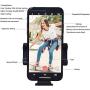 Cell Phone Tripods,Cell Phone Holder 360° Rotation Auto Face Object Tracking, Phone Camera Holder,Selfie Sticks Stand Compatible for iPhone Android,Live Stream/Tiktok/YouTube gimbowl 360 Rotation