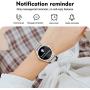 Yocuby V2 Smart Watch for Women, Fitness Tracker Compatible with iOS Android Phone, Sport Activity Tracker with Sleep/Heart Rate Monitor/Find My Phone/Physiological Reminder (Silver)