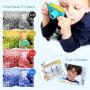 myFirst Waterproof Kids Camera Mini 8MP 1080P HD Camcorder with Free 16GB MicroSD Card Included and MicroSD Support Slot Video Taking Function and Preset Frames (Blue)