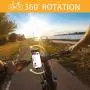 Phone Holder Mount for Bike Handle bar - Motorcycle Cell Phone Clamp, Scooter Phone Mount Cradle for iPhone 11 Pro Max Xs Xr SE2 8 Plus, Samsung Galaxy S20 Note 10 S9+ and More Smartphones