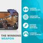 BOKA Shark Shape Pubg Triggers Cum Gamepad Joystick Compatible with All Smartphones - (Blue)