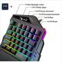 SHENGMASI Wired Mobile Game One-Handed Keyboard Mouse Set
