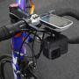JIANKUN Bike Computer Combo Out Front Mount for Garmin Edge Series,Smart Phone,Front Bike Light and Gopro Sports Camera,Compatible with 22.2/25.4/31.8mm Handlebar