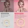 12" Selfie Ring Light with Tripod Stand & Phone Holder, Hatynud Dimmable LED Ring Light for Photography/Makeup/YouTube Video/Live Streaming, Compatible for iPhone and Android Phone(Upgraded) 12" Selfie Ring Light with Tripod Stand & Phone Holder, Hatynud Dimmable LED Ring Light for Photography/Makeup/YouTube Video/Live Streaming, Compatible for iPhone and Android Phone(Upgraded)