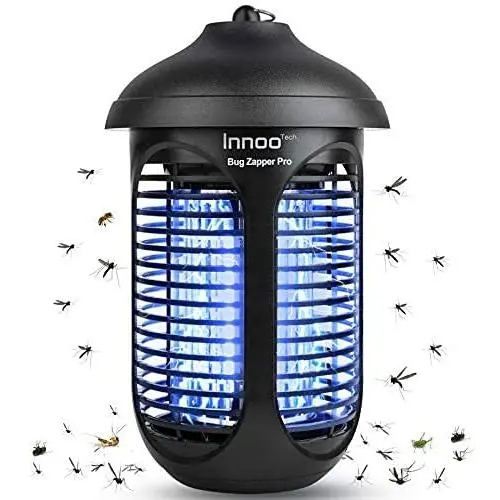 Innoo Tech Bug Zapper 4800V (BL-3U), Waterproof Insect Fly Pest Attractant Trap, Effective Electric Mosquito Zapper Killer for Indoors & Outdoors, Mosquito Killer for Home, Patio, Backyard Innoo Tech Bug Zapper 4800V (BL-3U), Waterproof Insect Fly Pest Attractant Trap, Effective Electric Mosquito Zapper Killer for Indoors & Outdoors, Mosquito Killer for Home, Patio, Backyard
