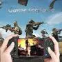 Wireless Mobile Controller Gamepad, PUBG Mobile Game Controller with Triggers for 3.5-6.5 Inch Android iOS 11.0~13.3, for Most of Shooting Games Stretchable Grip FPS Games Gamepad