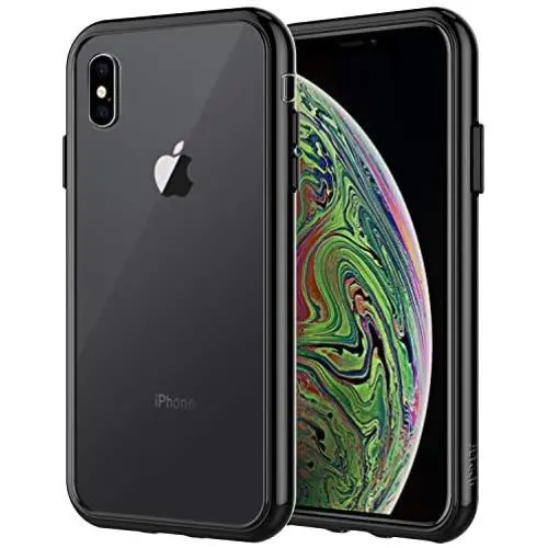 JETech Case for Apple iPhone Xs Max 6.5-Inch, Shockproof Bumper Cover, Black
