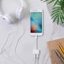 [Apple MFi Certified] Headphone Jack Aux Adapter Dongle for iPhone 11 Pro/Xs Max/XR/ 8/X (10) / 7/7 Plus 2 in 1 Earphone Charger AUX Audio Connector Music Splitt Support All iOS System