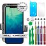 LCD Screen Replacement Compatible with iPhone 11 6.1 inch (Model A2111, A2223, A2221) 3D Touch Screen Display Digitizer Frame Assembly Repair Kit with Repair Tools (iPhone 11)